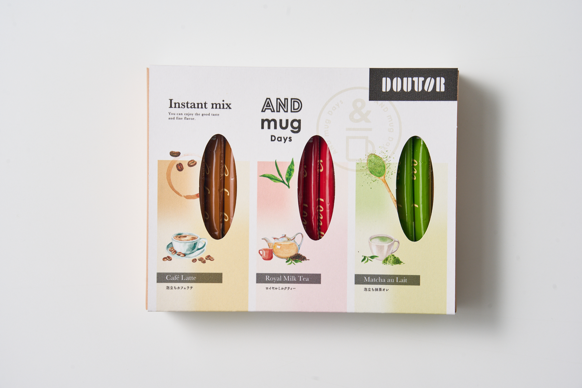 ドトールコーヒー　インスタントミックスセット　９本 × 16箱