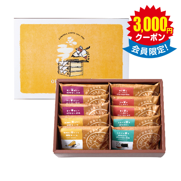 ＯＫＯＭＥｎｏＫＡＯＲＩ　手揚げ京あられ　10袋 × 16箱