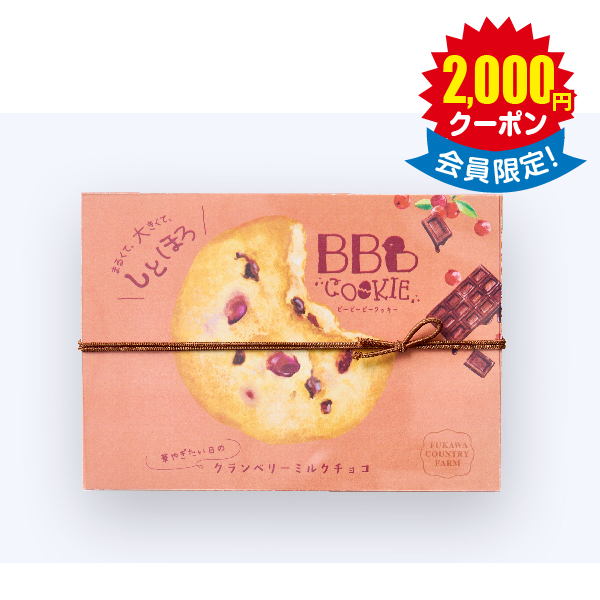 ＢＢＢクッキー　５枚セット × 18箱