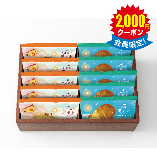 旅するポテト　10袋 × 16箱