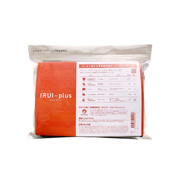 【防災衣類】IRUI-plus × 25個