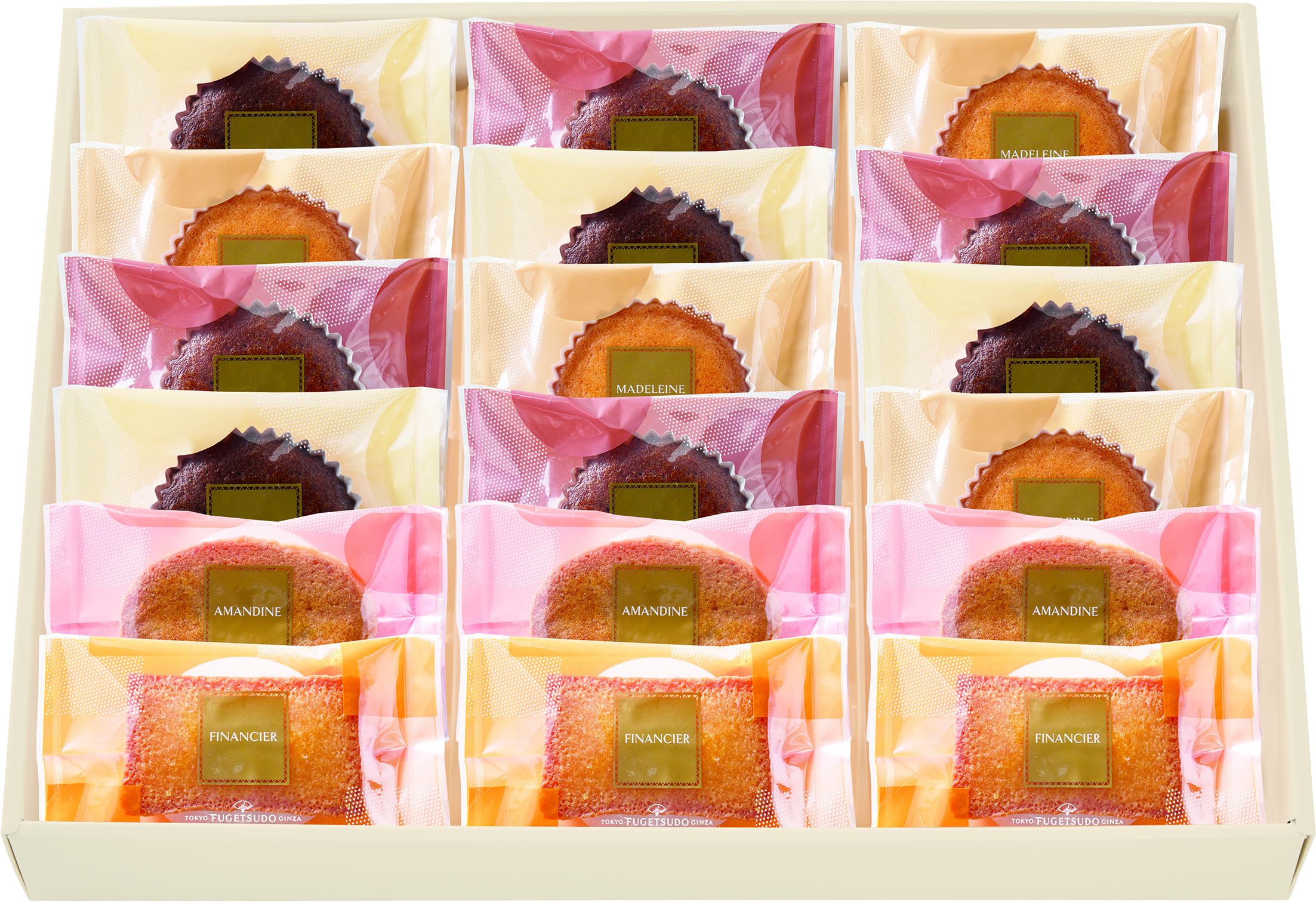 東京風月堂　お菓子の美術館LL  １８個入×５箱