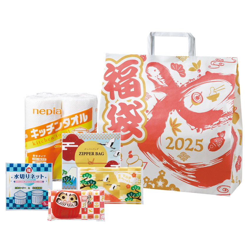 干支福袋 イチ押し！日用品5点セット × 24