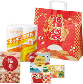 七宝福袋 イチ押し！日用品5点セット × 24