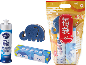 めで鯛ｽﾀﾝﾄﾞ福袋　これは使える３点セット × 36
