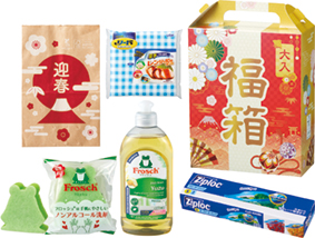 福箱　もらってうれしい　日用品５点セット × 30
