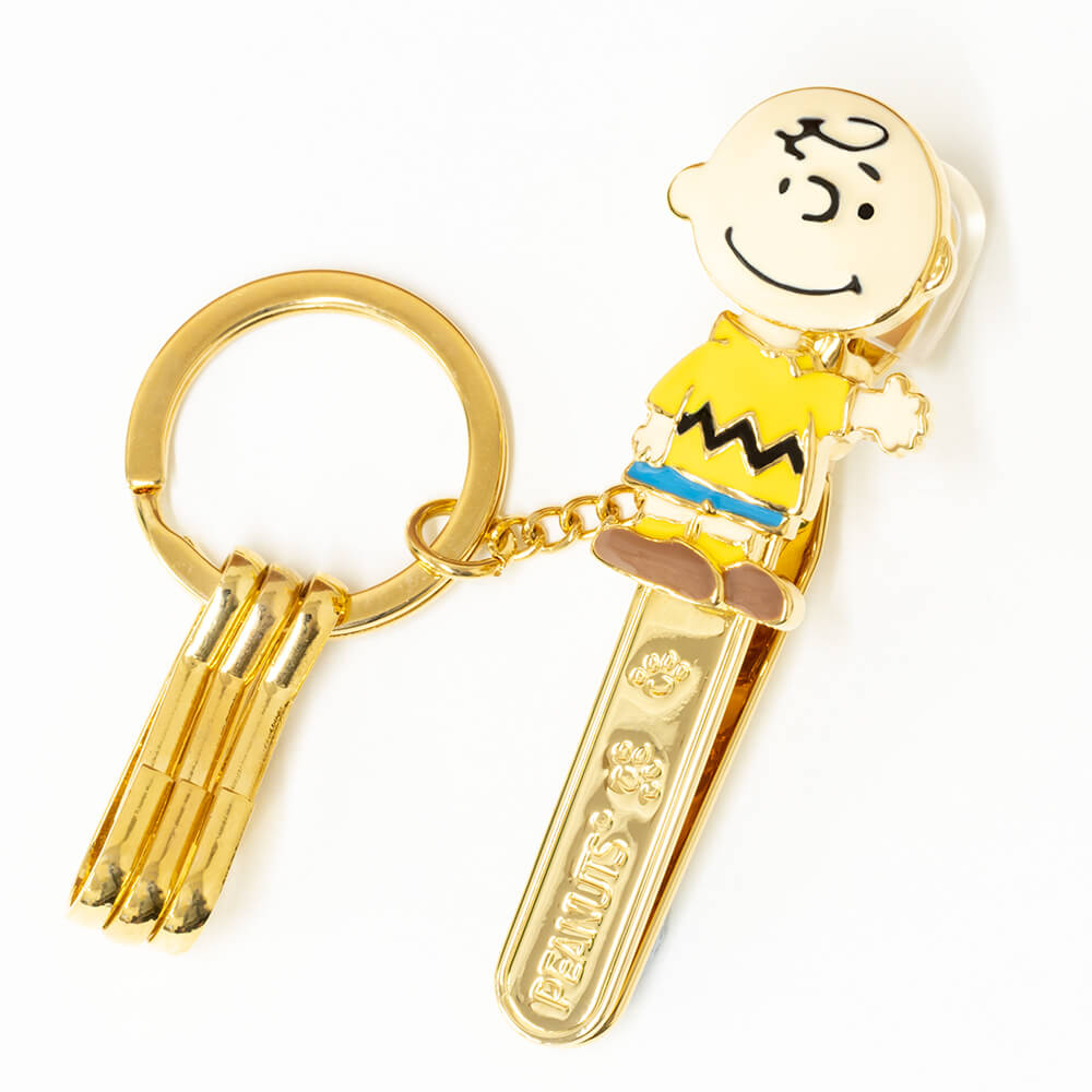 まごころECショップ バッグキークリップ・PEANUTS × 6個