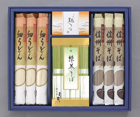 信州そば・抹茶そば・細うどんセット　10食 × 7